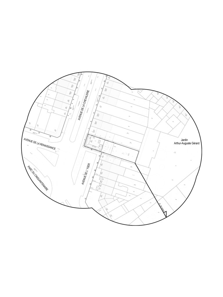 permis d'urbanisme Bruxelles AVENUE DE LA CHEVALERIE 1, 1040 Etterbeek