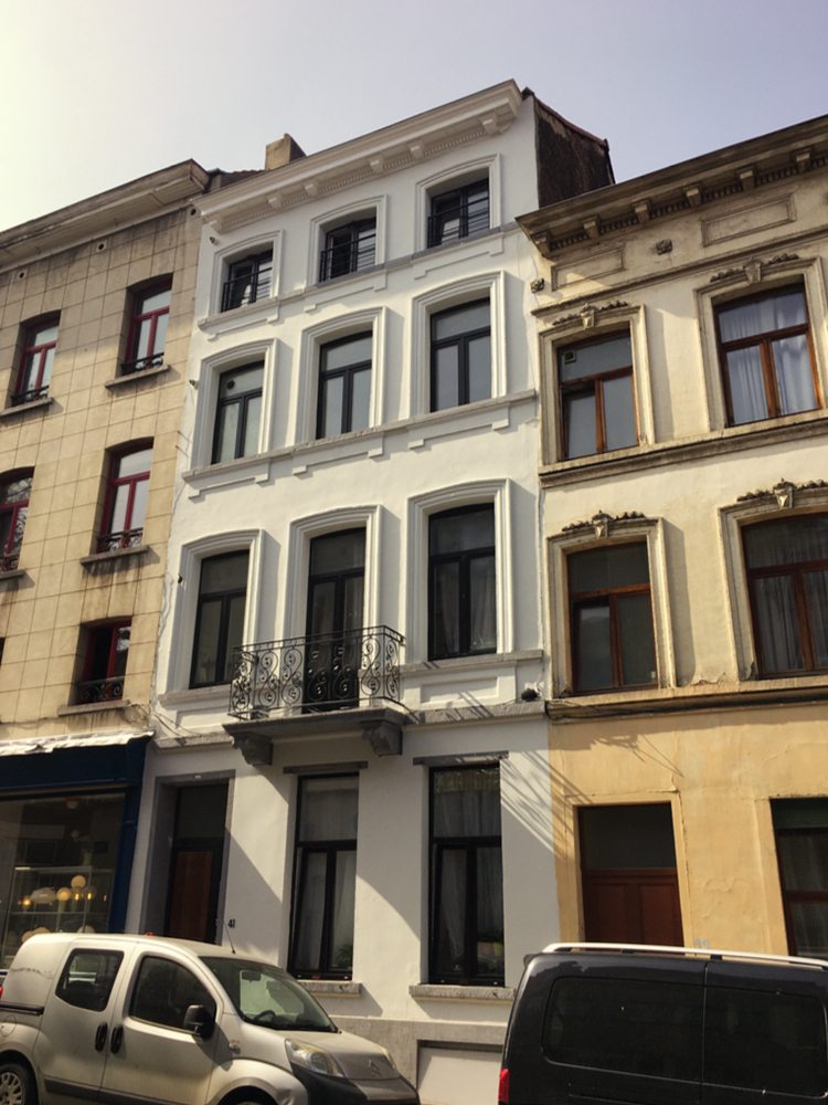 permis d'urbanisme Bruxelles RUE DE PRAGUE 41, 1060 Saint Gilles