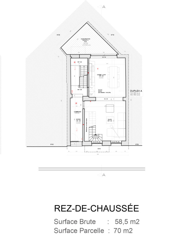 Architecte Bruxelles RUE DE PRAGUE 41, 1060 Saint Gilles