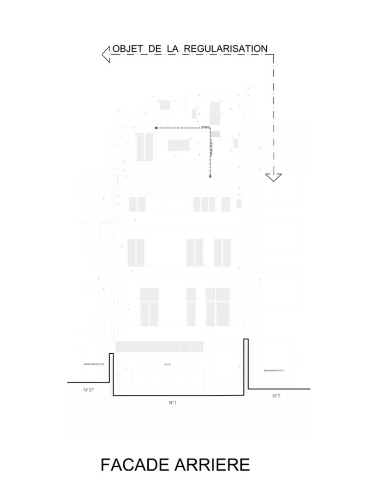 permis d'urbanisme Bruxelles AVENUE DE LA CHEVALERIE 1, 1040 Etterbeek