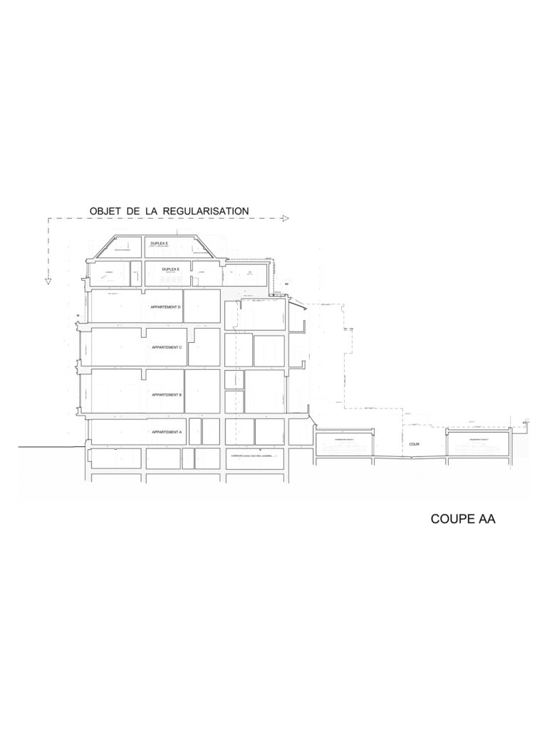 Régularisation urbanistique AVENUE DE LA CHEVALERIE 1, 1040 Etterbeek