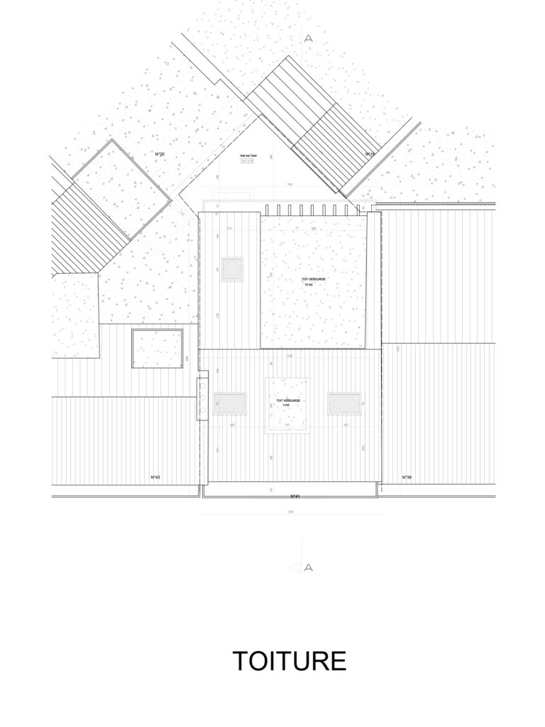 permis d'urbanisme Bruxelles RUE DE PRAGUE 41, 1060 Saint Gilles
