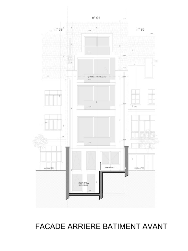 permis d'urbanisme Bruxelles RUE DU TRÔNE 91, 1050 Ixelles