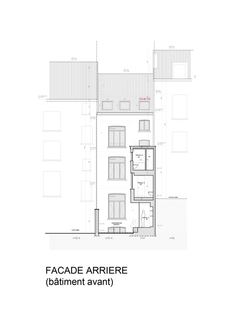 permis d'urbanisme Bruxelles RUE DU FORT 67, 1060 Saint Gilles