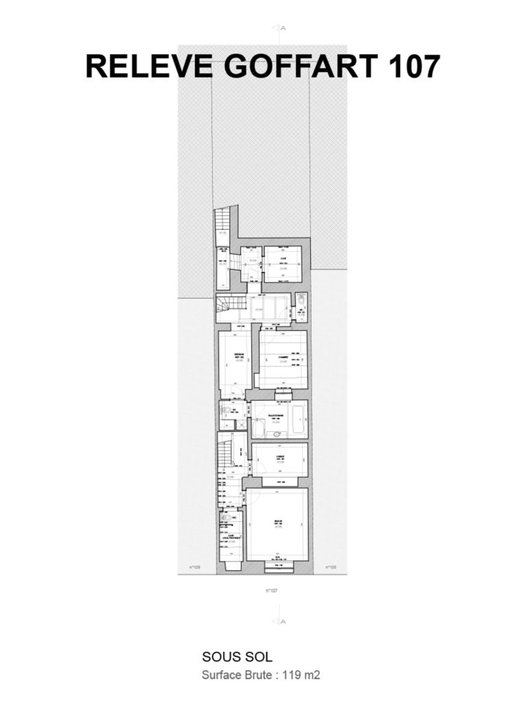 Régularisation urbanistique RUE GOFFART 107, 1050 Ixelles
