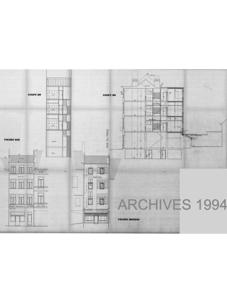 Régularisation urbanistique RUE DU PAGE 31, 1050 Ixelles