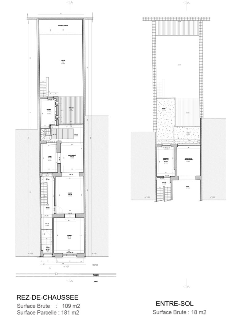 Régularisation urbanistique RUE GOFFART 107, 1050 Ixelles