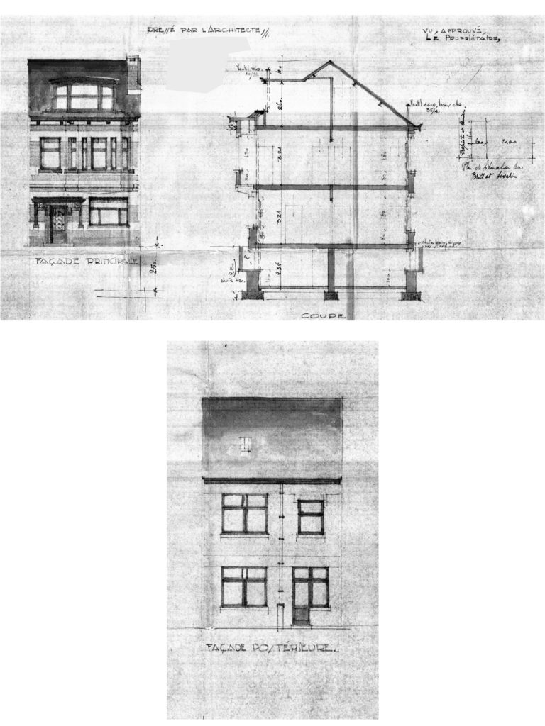 Architecte Bruxelles AVENUE BRILLAT-SAVARIN 45, 1050 Ixelles