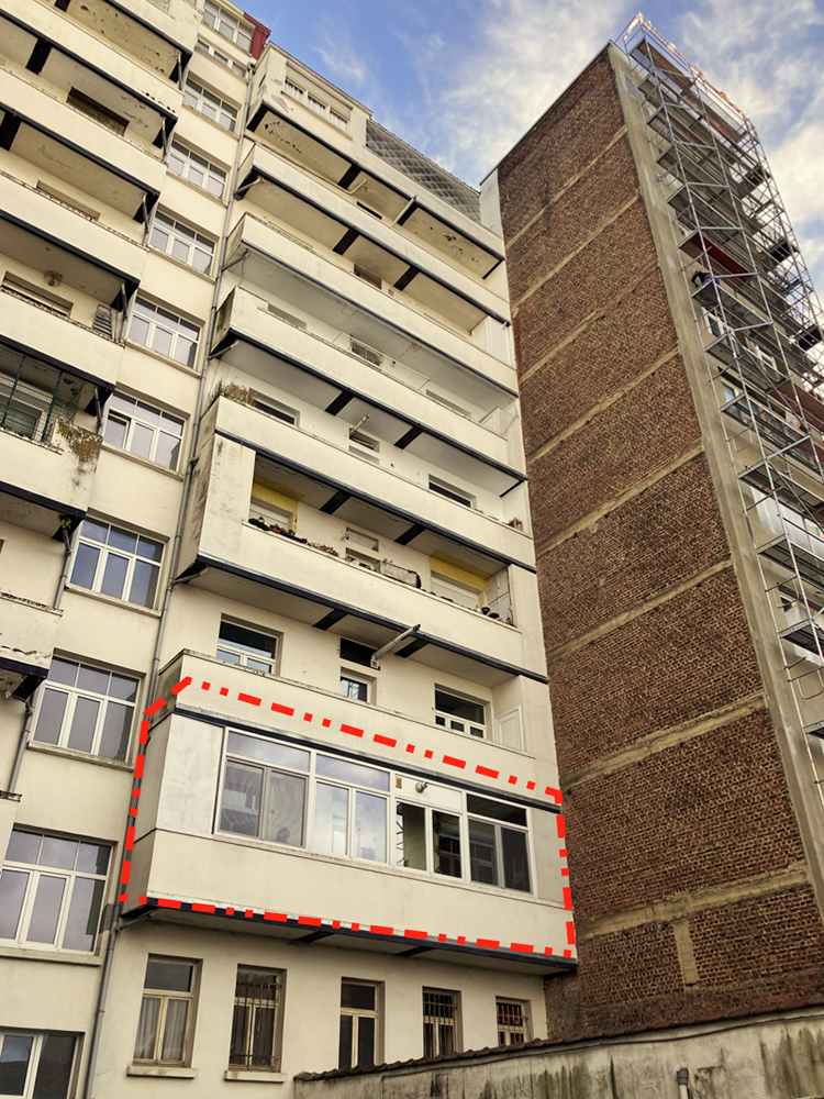 Régularisation urbanistique BLD LOUIS SCHMIDT 16, 1040 Etterbeek