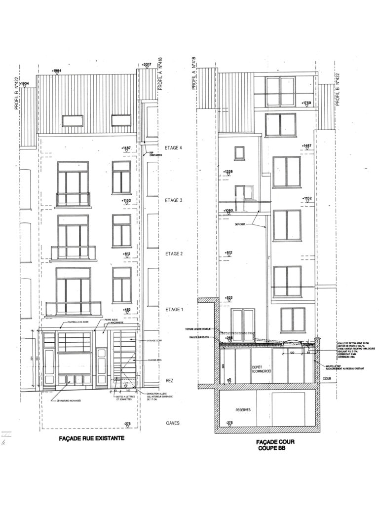 permis d'urbanisme Bruxelles CHAUSSEE DE HAECHT 420, 1030 Schaerbeek