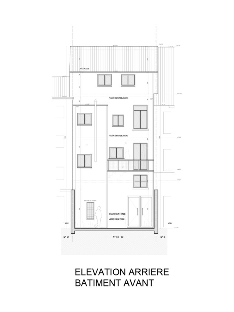 Architecte Bruxelles RUE BECKERS 10-12, 1040 Etterbeek