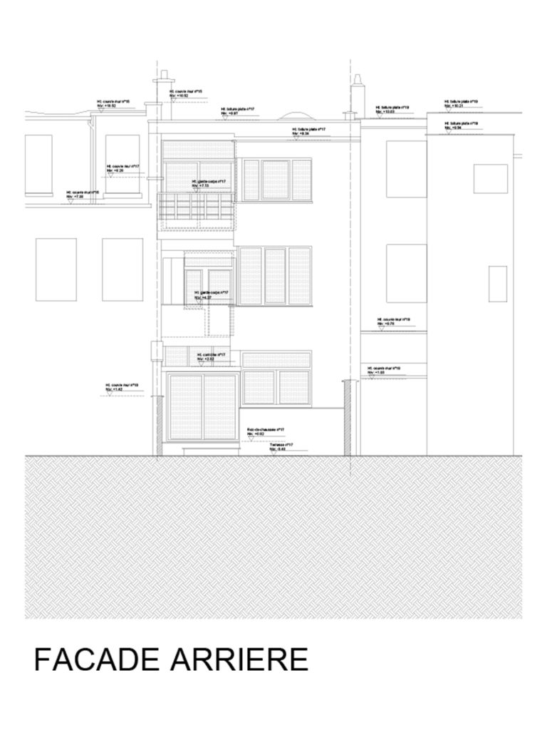 permis d'urbanisme Bruxelles RUE GENERAL THYS 17, 1050 Ixelles