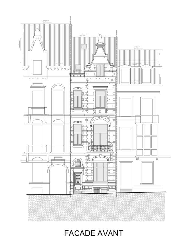 Régularisation urbanistique RUE GOFFART 107, 1050 Ixelles
