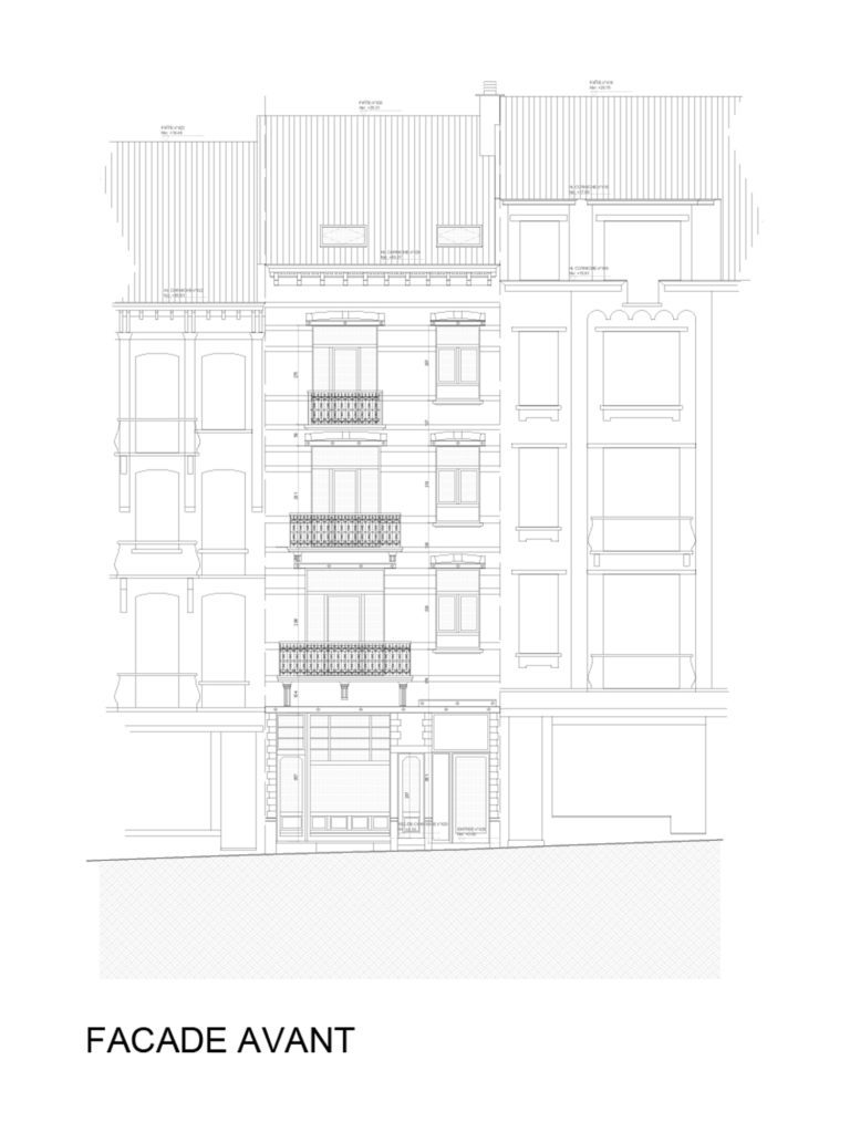 Architecte Bruxelles CHAUSSEE DE HAECHT 420, 1030 Schaerbeek