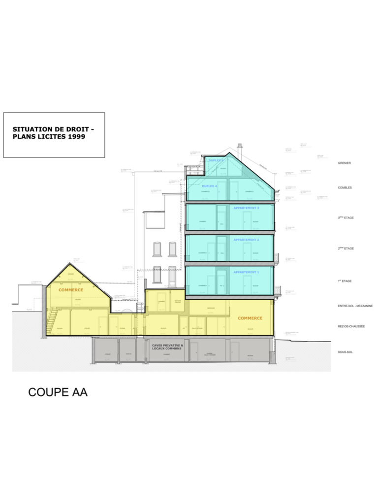 Régularisation urbanistique CHAUSSEE DE HAECHT 420, 1030 Schaerbeek