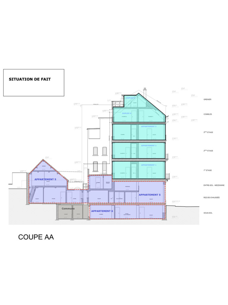 Régularisation urbanistique CHAUSSEE DE HAECHT 420, 1030 Schaerbeek