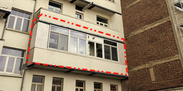 Régularisation urbanistique BLD LOUIS SCHMIDT 16, 1040 Etterbeek