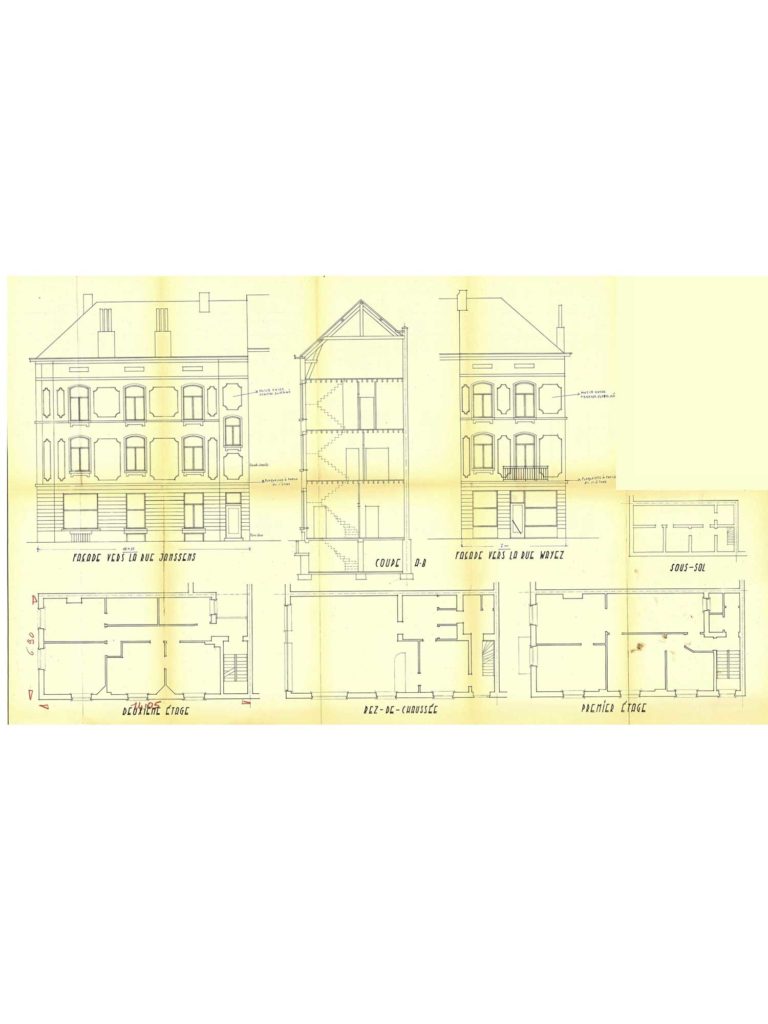 Architecte Bruxelles RUE WAYEZ 114, 1070 Anderlecht