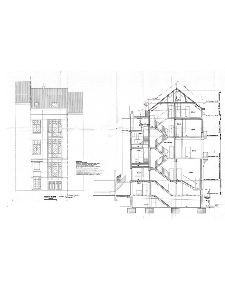 permis d'urbanisme Bruxelles AVENUE ADOLPHE DEMEUR 21, 1060 Saint Gilles