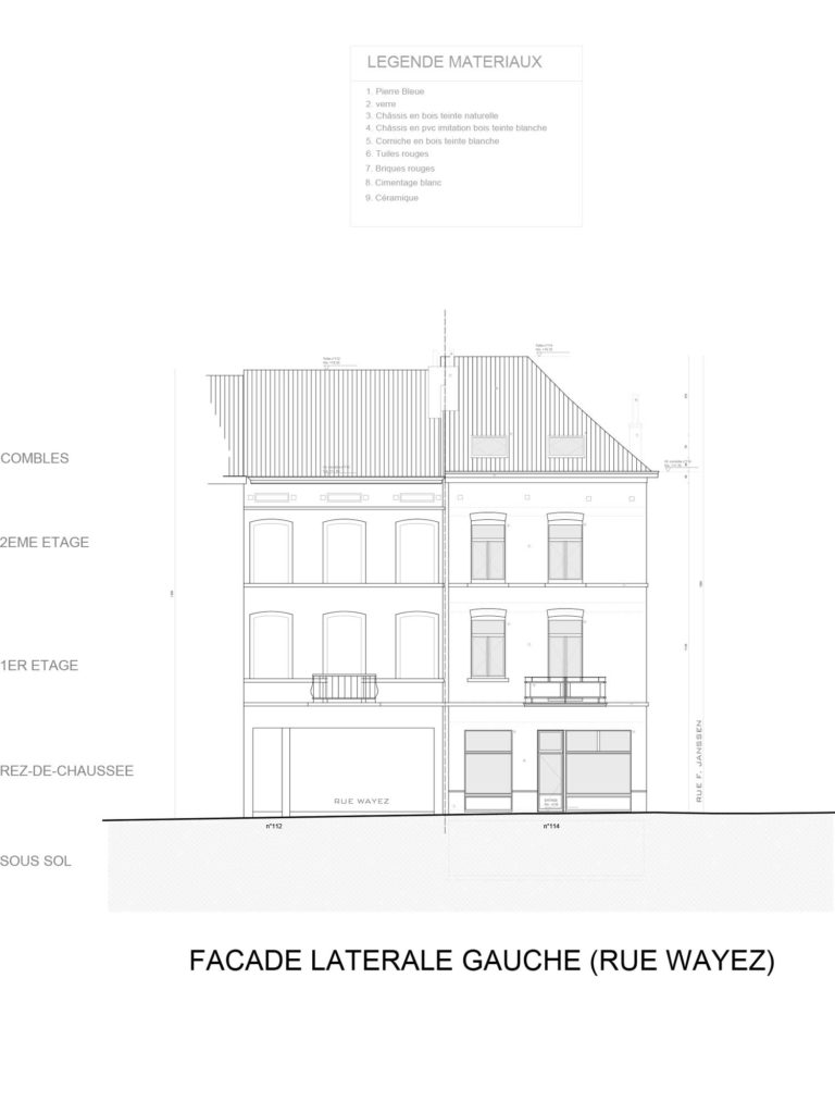Régularisation urbanistique RUE WAYEZ 114, 1070 Anderlecht