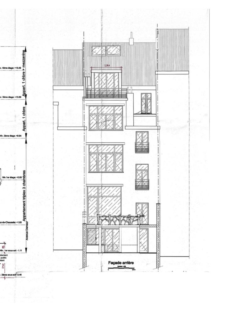 permis d'urbanisme Bruxelles AVENUE ADOLPHE DEMEUR 21, 1060 Saint Gilles