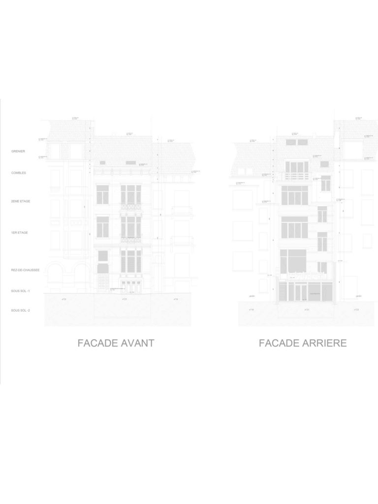 Architecte Bruxelles AVENUE ADOLPHE DEMEUR 21, 1060 Saint Gilles