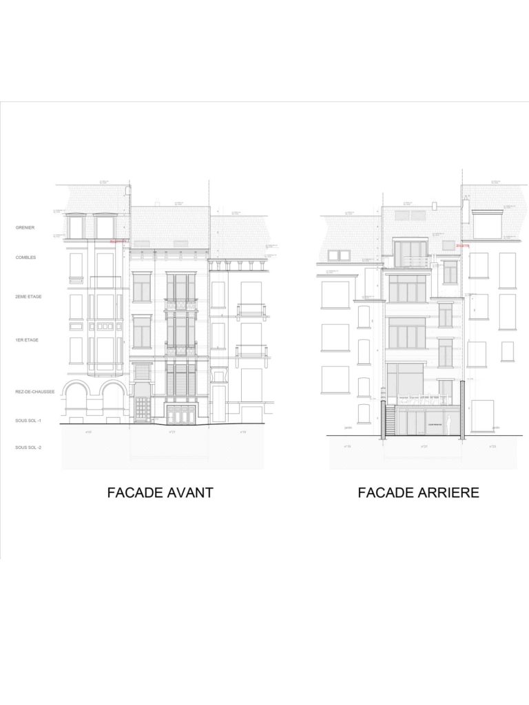Architecte Bruxelles AVENUE ADOLPHE DEMEUR 21, 1060 Saint Gilles