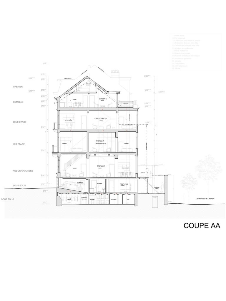 Régularisation urbanistique AVENUE ADOLPHE DEMEUR 21, 1060 Saint Gilles