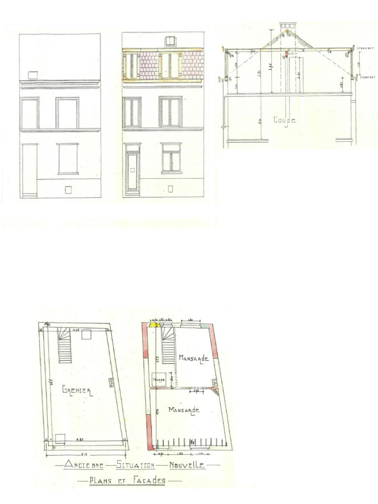permis d'urbanisme Bruxelles RUE DU CORNET 133, 1040 Etterbeek