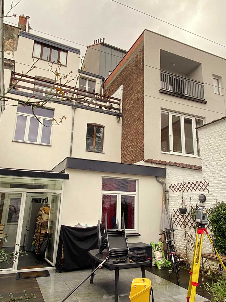 permis d'urbanisme Bruxelles RUE EUGENE CATTOIR 8, 1050 Ixelles