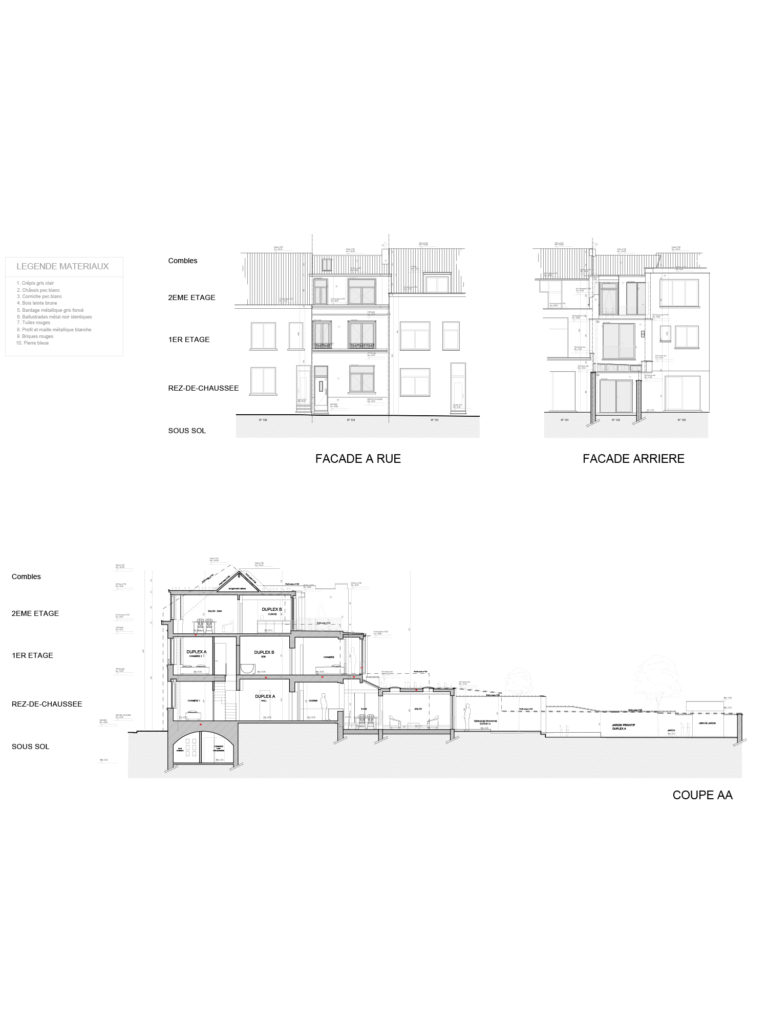 Architecte Bruxelles RUE DU CORNET 133, 1040 Etterbeek